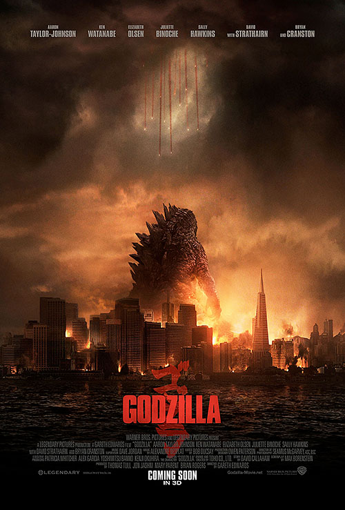 Godzilla 2014 Poster